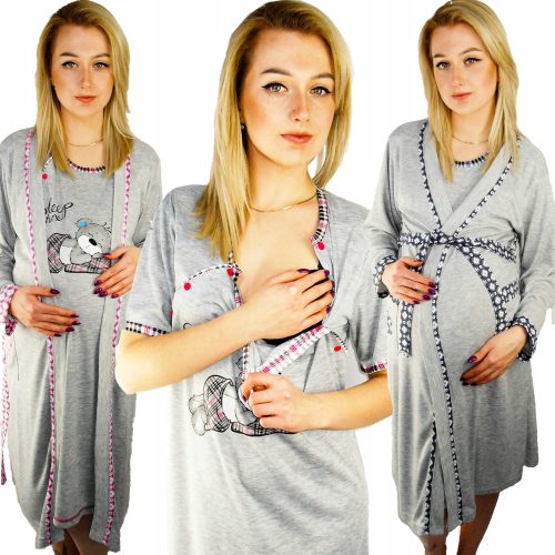 Evila-shop Spavaćica Siva Veličina M
