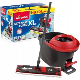 Vileda Ultramax Turbo XL kanta i ravna krpa 42 cm