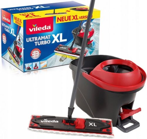 Vileda Ultramax Turbo XL kanta i ravna krpa 42 cm