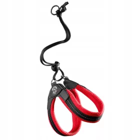   Szelki za veliku mačku 43-53cm preko 6kg TRE PONTI crvene SOFT bez pritiska