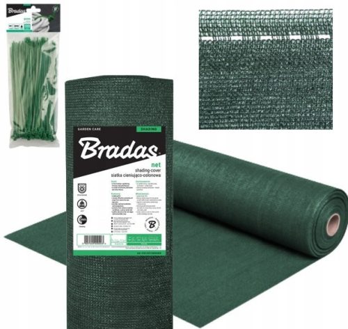 Bradas AS-CO13515050GR mreža za sjenčanje zelena 1,5x50 m