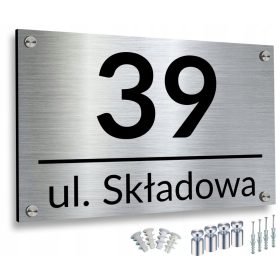 Kućni broj 32 x 21 cm