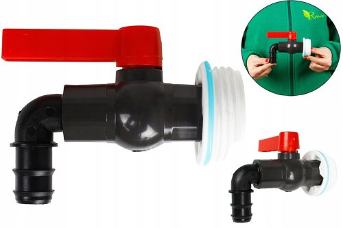 Kugla za slavinu 3/4" + Čep za plastičnu bačvu 200L IBC