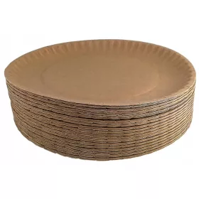 Papirnati tanjuri za jednokratnu upotrebu 18 cm 100 kom