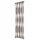Kupaonski radijator SYLWIA sivog mat finiša 1250 W 470 x 1520 mm