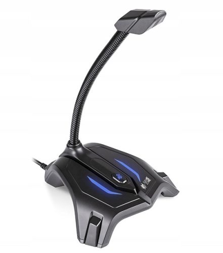 Mikrofon za igrače Tracer Gamezone Gamer LED USB crni