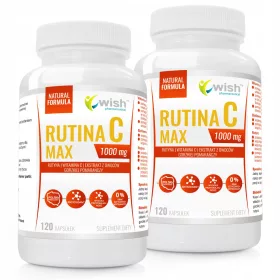 Rutina C Max 1000mg - Vitamin C i Bioflavonoidi Bez Dodataka