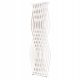 Vrhunski dekorativni kupaonski radijator KASIA Bianco 1960 W 520 x 1600 mm bijeli