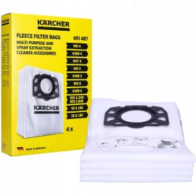   KARCHER 2.863-006.0 Syntetičke vrećice za usisivače WD4 WD5 WD6 MV4 MV5 MV6 4 kom.