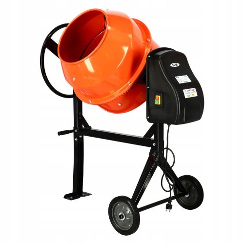 Mješalica za beton Skiva SB-140 550 W 140 l narančasta