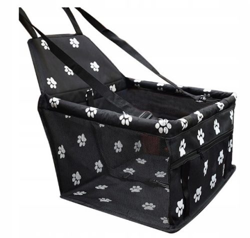 Transporter za psa za autosjedalicu crna XXS 41 cm x 30 cm 25 cm