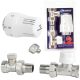 Diamond Set za termostatsku regulaciju prosti ventil ART.411.ZEST.TERM.PR