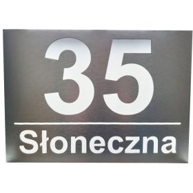 Kućni broj Markus 35 x 25 cm