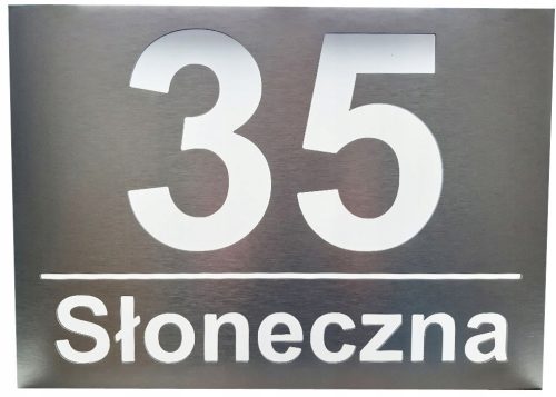 Kućni broj Markus 35 x 25 cm