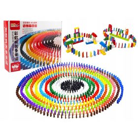 Drvene kocke za domino - Velika slagalica s 1000 elemenata