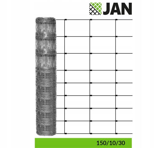 Mreža za šumsku ogradu ZPH Jan, pocinčana, 100x1,5m