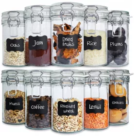 Set staklenki za čuvanje hrane Creative Home 10x500 ml