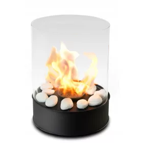   Planika Chantico bio kamin za terasu i vrt 25 x 36 x 25 cm crni