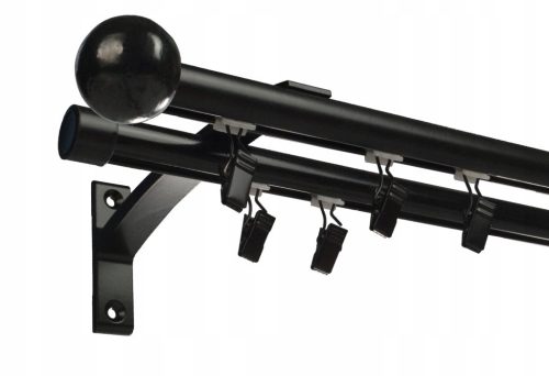  Dupli karniš 19 mm + 19 mm 160 cm