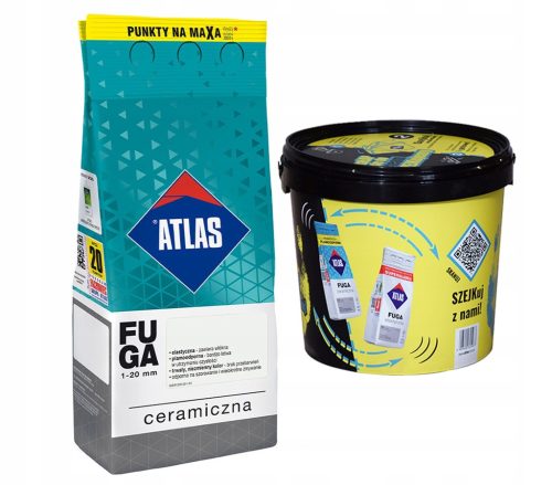 Fug masa Atlas za keramiku raznih boja 5 kg + GRATIS