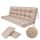  Hobbygarden jastuk 109 x 120 x 8 bež
