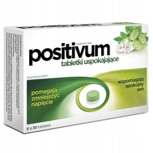 POSITIVUM Tablete s Ekstraktom Melise i Hmelja - 180 Tableta