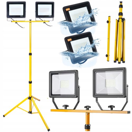  Berge stalak za halogenu lampu 2 x 50 W 160 cm