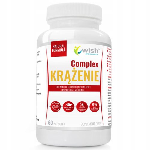 Kompleks Krążenie od VegeWISH - Naturalna Formuła dla Zdrowia Serca
