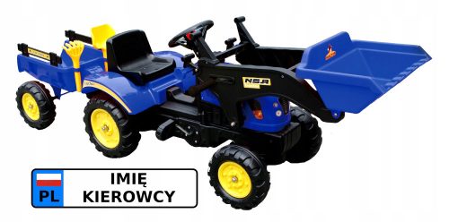 Traktor na pedale s prikolicom i utovarivačem Agat 3005n