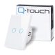 Quadra Touch Switch, Built-in Double Qtouch White QW.W2
