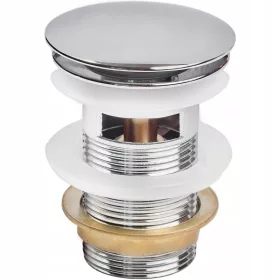 KROMIRANI AUTOMATSKI ČEPIĆ S PRELJEVOM ZA UMIVAONIK AQUI