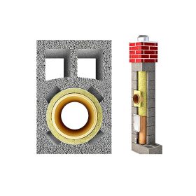 Pekabet Protupožarni dimnjački sustav 200 mm x 4 m