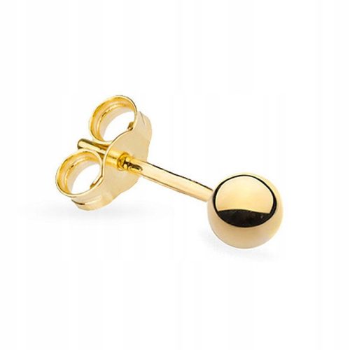 ZLATNA KUGLICA NAUŠNICA pr. 585 3mm ŠTAP 14k