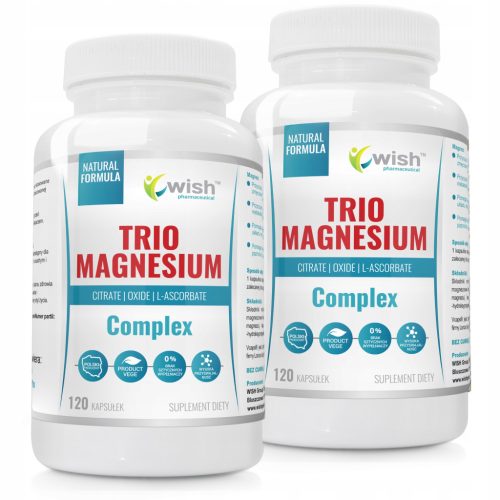 TRIO MAGNESIUM COMPLEX 400mg – Visoko apsorbirajući dodatak prehrani