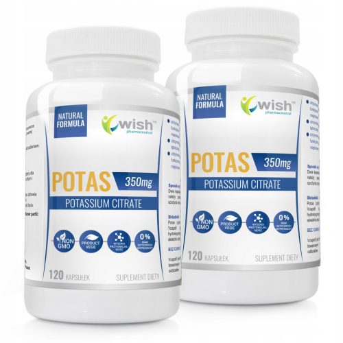 Kalijev Citrat 350mg VegeWish: Dodatak Za Sportaše i Vegane