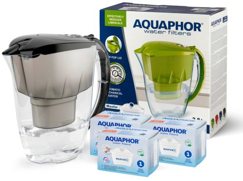 Aquaphor JASPER filter vrč 2,8 l, crni