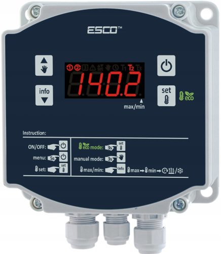 Esco Dvostruki Regulator Temperature DC-20H glava