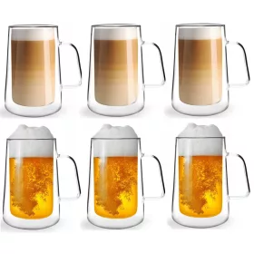 Set šalica Vialli Design Diva za kavu i čaj 300 ml 6 kom.