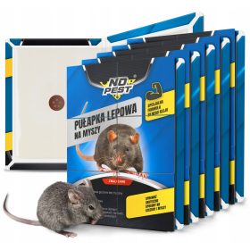   Zamka za miševe i štakore No-Pest Ultra Sticky | 5x Ultra Ljepljiva Lovačka Zamka za Miševe i Štakore BEZ Štetnih Tvari

Ultra snažna ljepljiva zamka za miševe i štakore bez štetnih tvari No-Pest je i