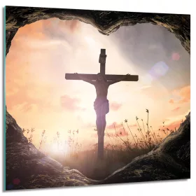  Staklena slika ArtprintCave Cross 60 x 60 cm
