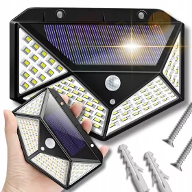    SuperLED ulična svjetiljka 50 W 600 lm na solarni pogon + Planer A4 PIANIDA nijanse smeđe i bež
