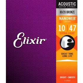  Elixir 11002 žice za akustičnu gitaru