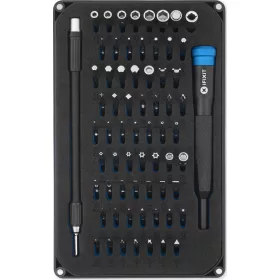   iFixit Mako 64-dijelni set preciznih bitova s ručkom za precizno otkrivanje i pričvršćivanje vijaka. Ovaj sveobuhvatan set nudi 64 različita bita, uključujući Torx, Phillips, ravne, imbusne i mnoge dr