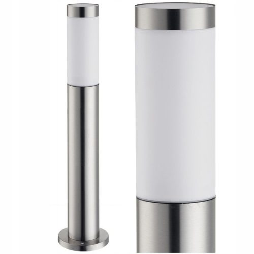 Vrtna svjetiljka SuperLED E27, 65 cm, inox srebrna