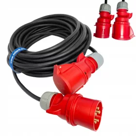 Jednostruki produžni kabel Hilark 918301054a/15/M crni 15 m