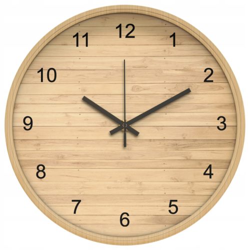  Modern20 zidni sat crni 26cm