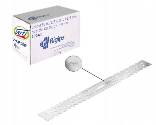 RIGIPS Ravna vješalica ES 60/125 CD60 profil 100 kom.