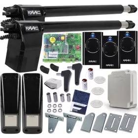   Pogon za kapije - FAAC ALFA 414 Automatizacija Kit 3x Daljinski 868MHz