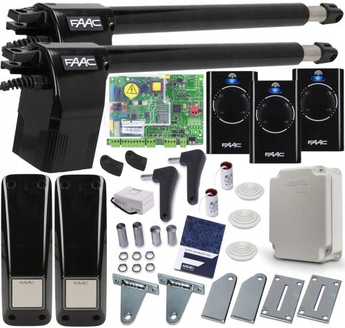 Pogon za kapije - FAAC ALFA 414 Automatizacija Kit 3x Daljinski 868MHz