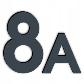 KUĆNI BROJ KUĆNI BROJ ALUMINIJSKI BROJ 20CM AVALO